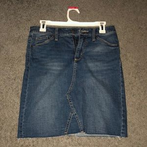 Jean skirt